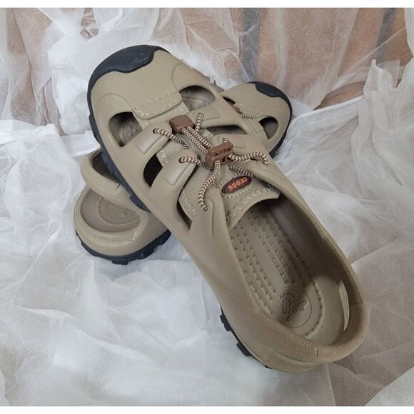 CROCS Tan Sandals - Picture 1 of 4